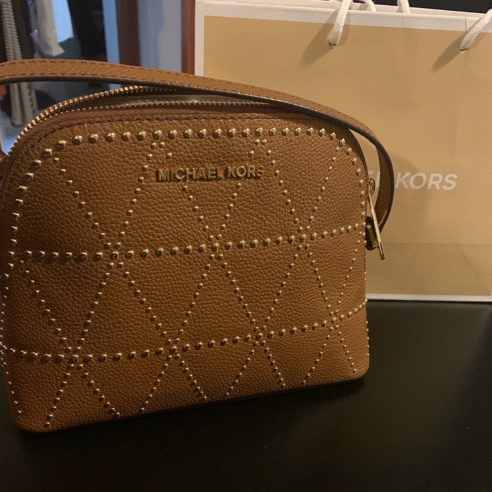 *Brand New* Micheal Kors Dome Studded Crossbody